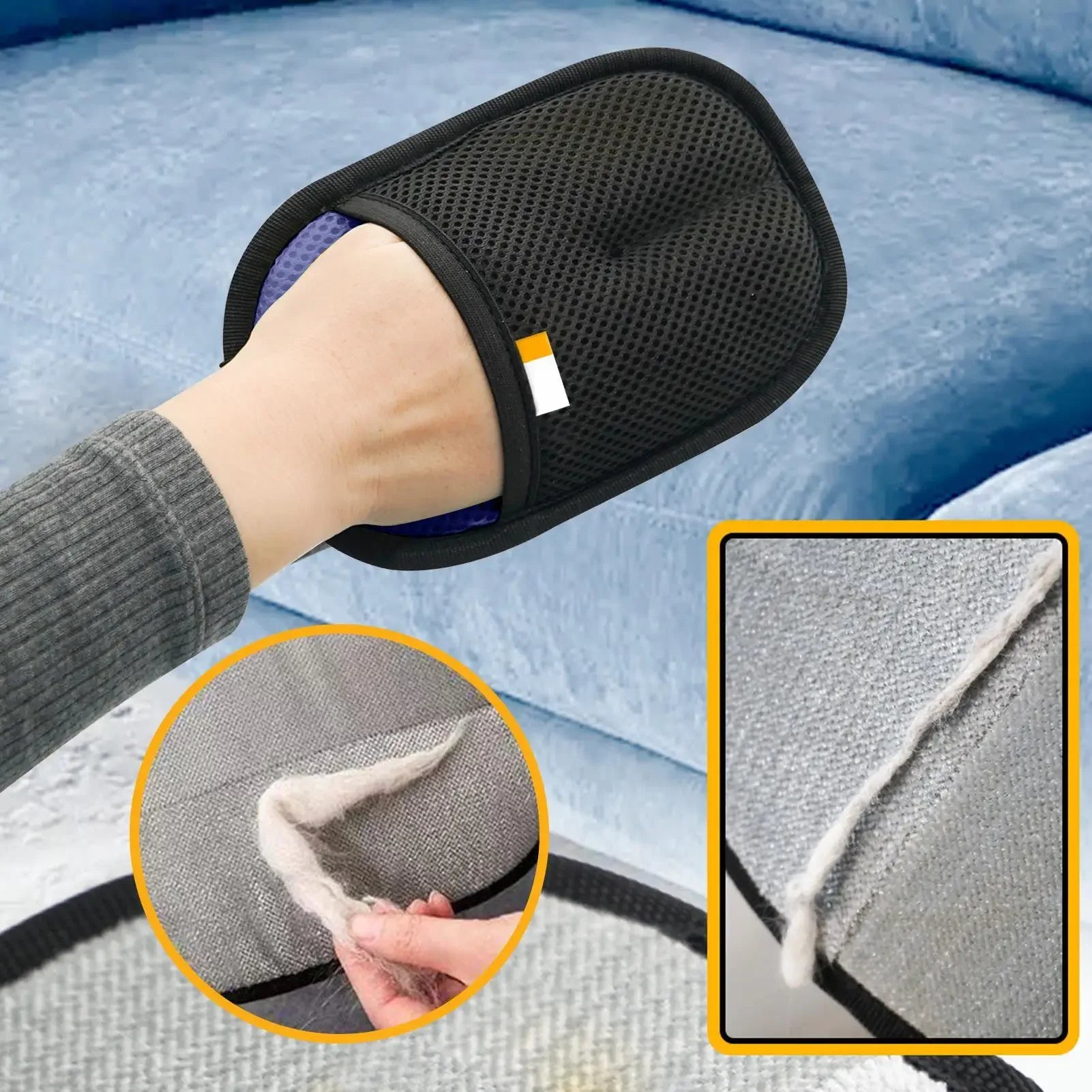 Pet Hair Cleaning Removal Glove
